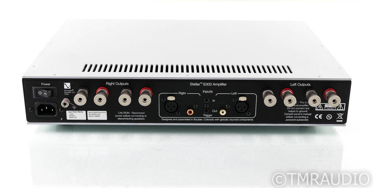 PS Audio Stellar S300 Stereo Power Amplifier; S-300 (Used)