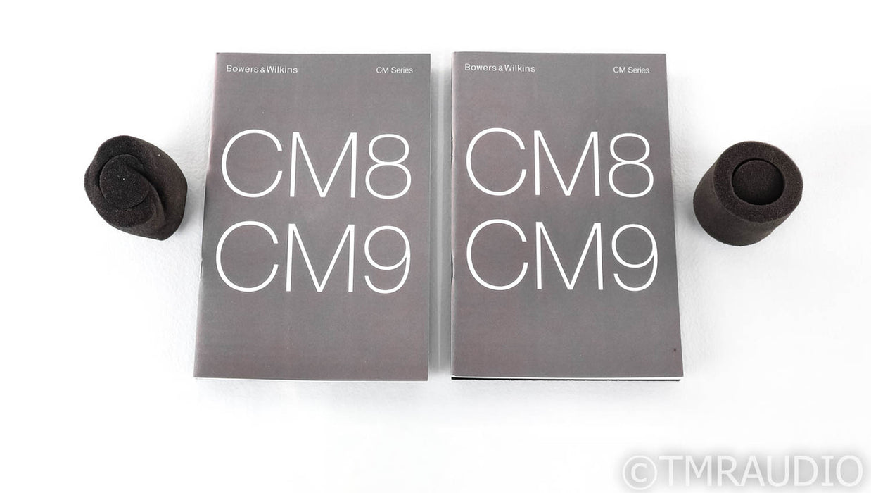 B&W CM-9 Floorstanding Speakers