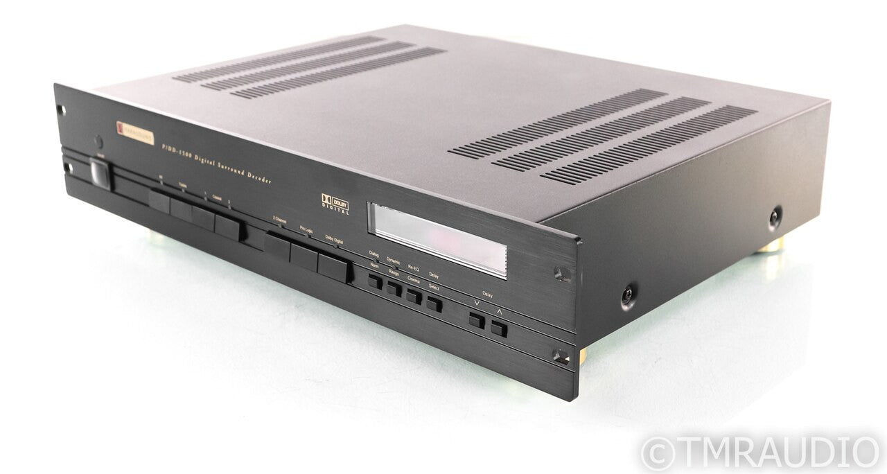Parasound P/DD-1500 5.1 Channel Digital Surround Decoder; DAC; Remote