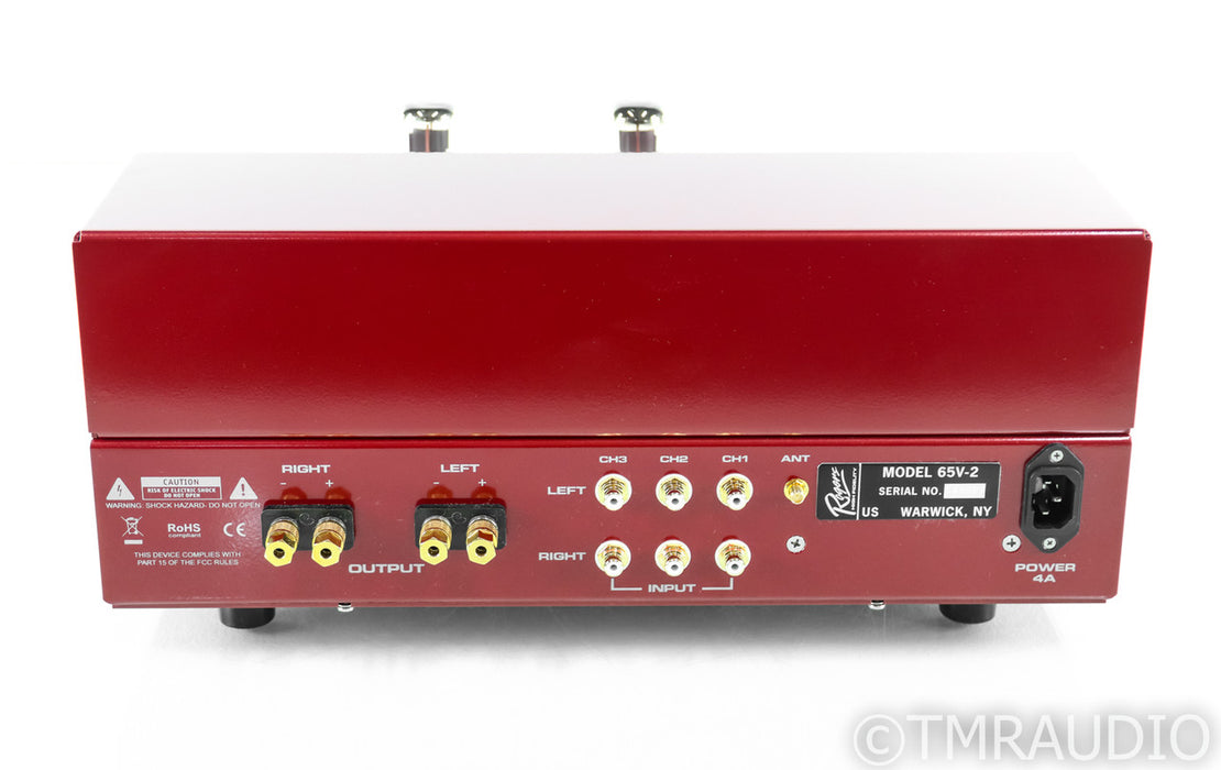 Rogers High Fidelity 65V-2 Stereo Integrated Tube  Amplifier; 65V2; Bluetooth
