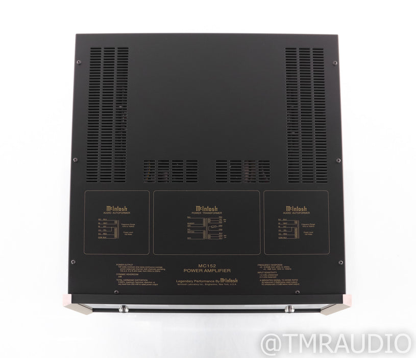 McIntosh MC152 Stereo Power Amplifier; MC-152