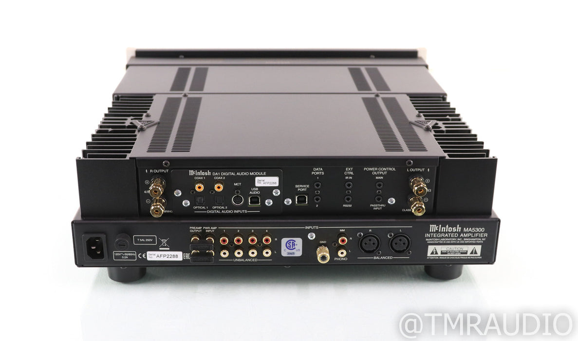 McIntosh MA5300 Stereo Integrated Amplifier; MA-5300; Remote