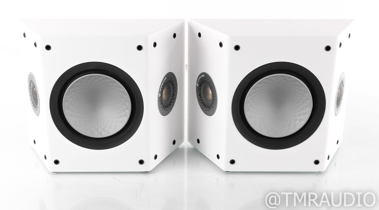 Monitor Audio Silver FX Wall Mounted Surround Speakers; Satin White Pair