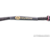 Wywires Gold Series RCA Cables; 4ft Pair Interconnects; Furutech Terminations