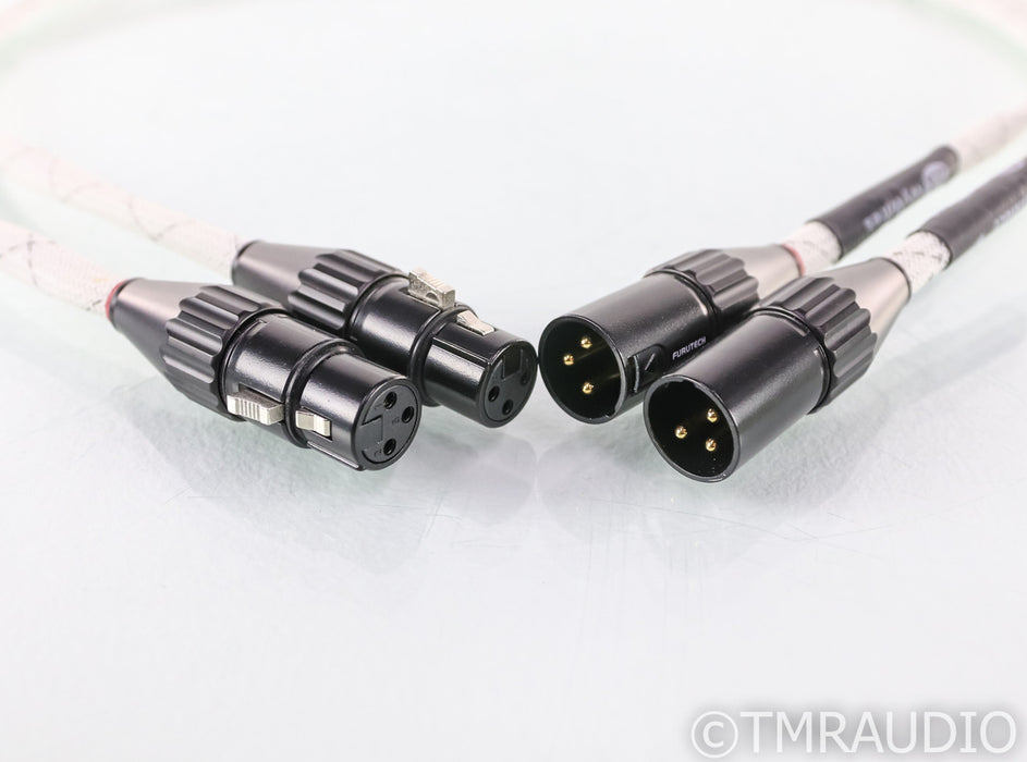 WyWires Platinum Series XLR Cables; 4ft Pair Balanced Interconnects