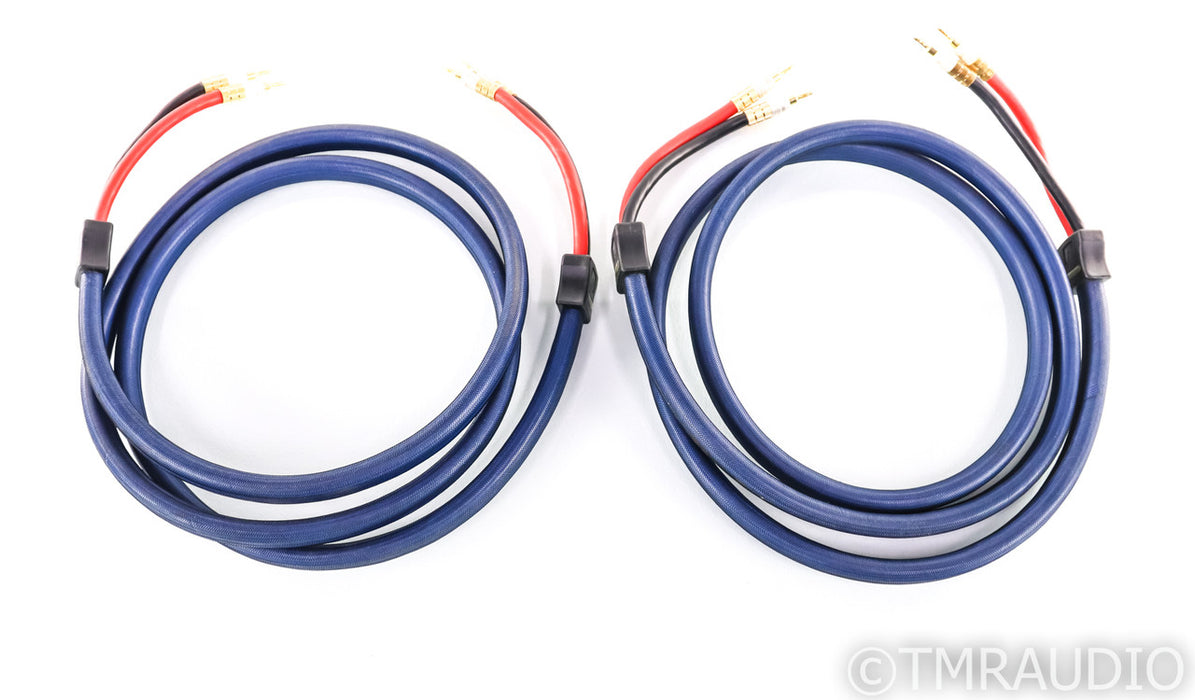 PS Audio xStream Statement Speaker Cables; 3m Pair; Spade & Banana Terminations