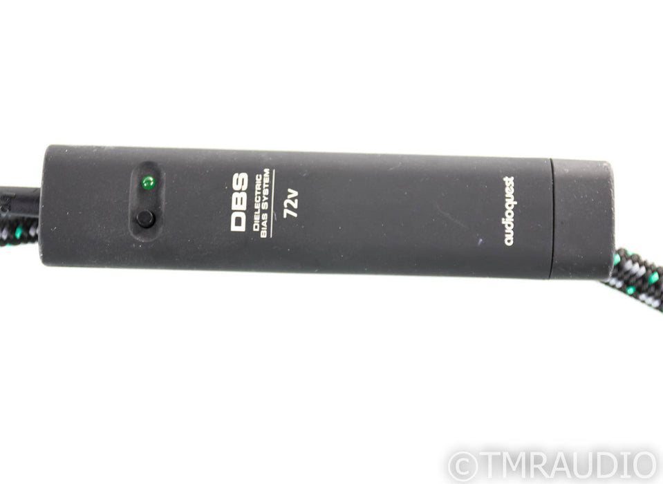 AudioQuest Columbia XLR Cables; 1m Pair Balanced Interconnects; 72v DBS