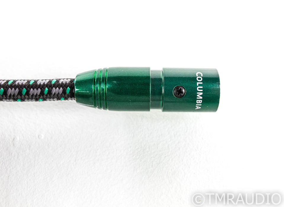 AudioQuest Columbia XLR Cables; 1m Pair Balanced Interconnects; 72v DBS