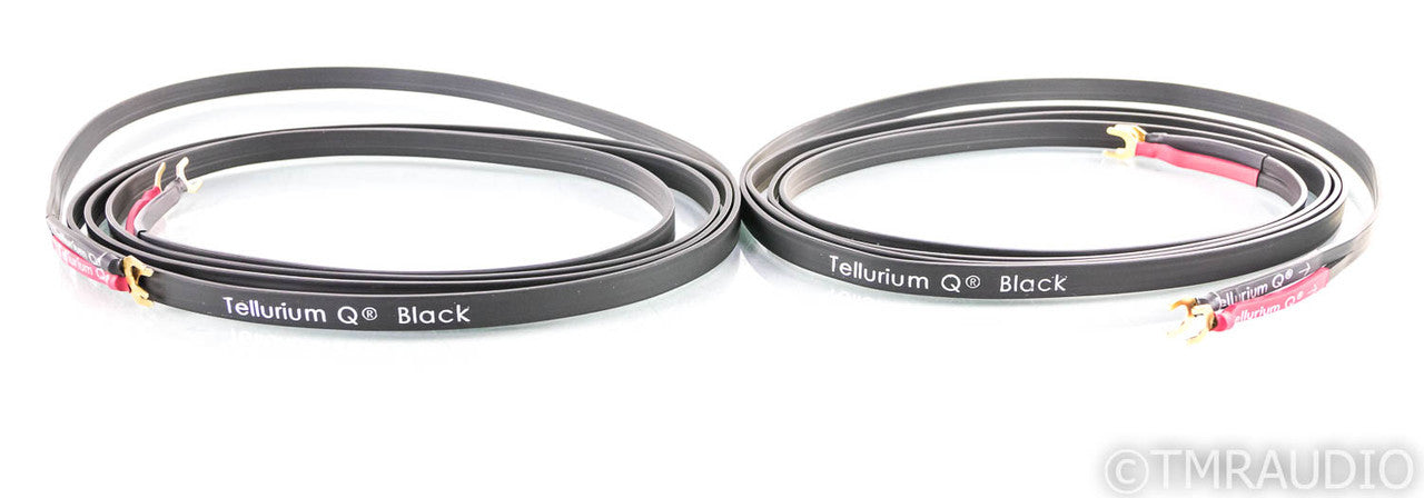 Tellurium Q Black Speaker Cables; 3m Pair