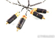Kimber Kable Silver Streak RCA Cables; 1m Pair Interconnects; WBT-0147