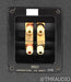 Sonus Faber Solo Center Channel Speaker; Black Leather