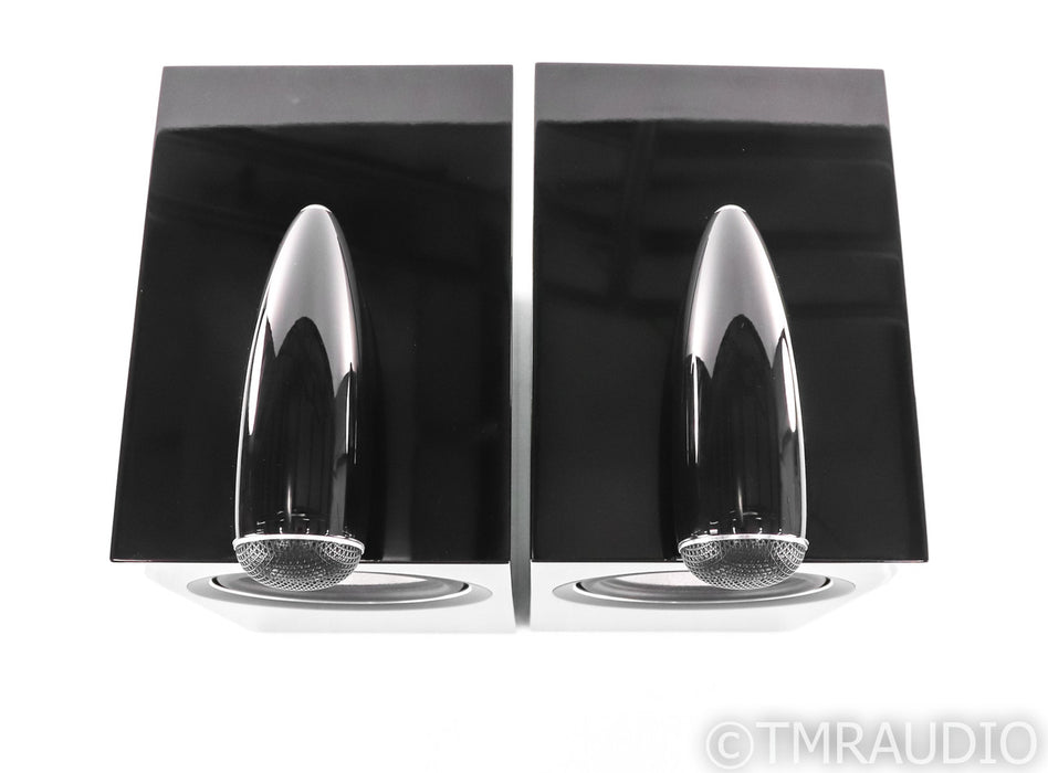 B&W 705 S2 Bookshelf Speakers; Black Pair