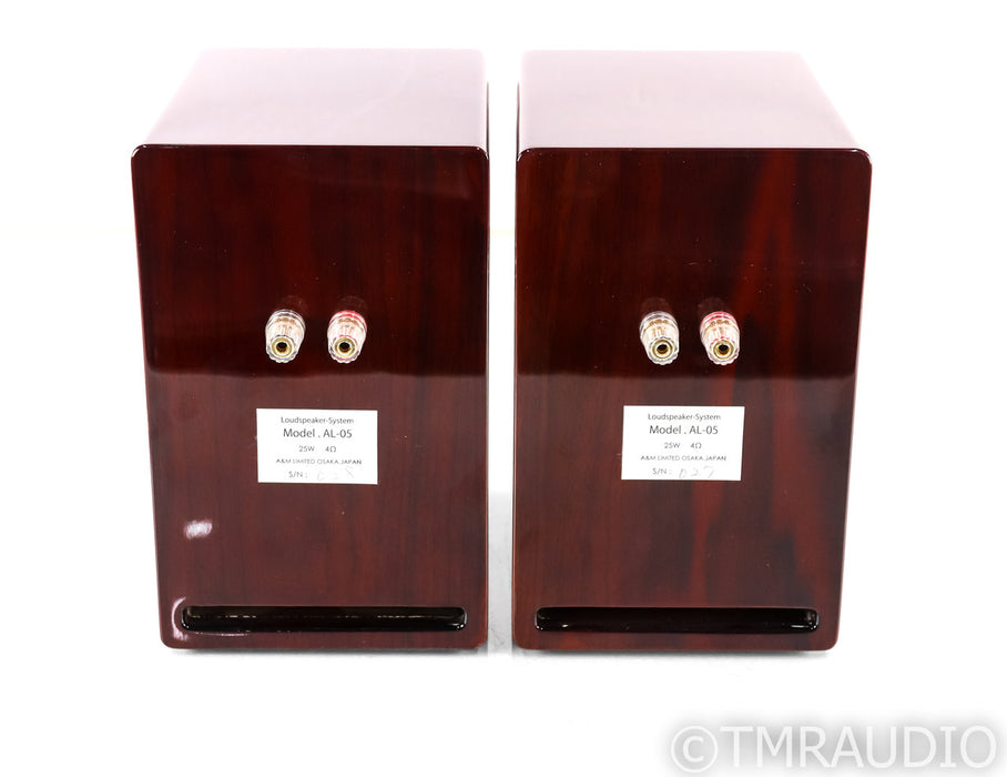 Air Tight Bonsai AL-05 Bookshelf Speakers; Dark Cherry Pair; AL05