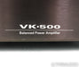 BAT VK-500 Dual Mono Power Amplifier; BAT-PAK; VK500; Brand New Caps