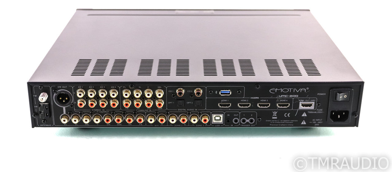 Emotiva UMC-200 7.1 Channel Home Theater Processor; UMC200; Remote