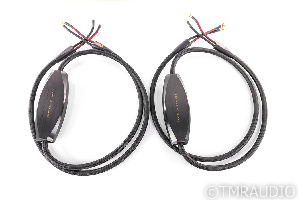 Transparent Audio Ultra Speaker Cables; Gen 5; 10ft Pair