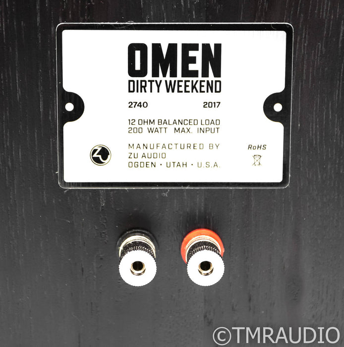Zu Audio Omen Dirty Weekend Mk2 Floorstanding Speakers