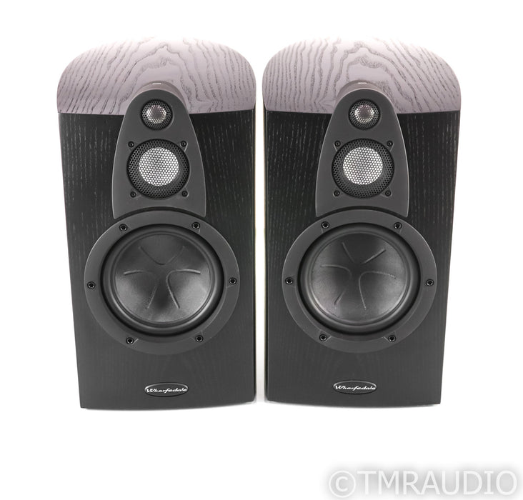 Wharfedale Jade-3 Bookshelf Speakers; Black Oak Pair