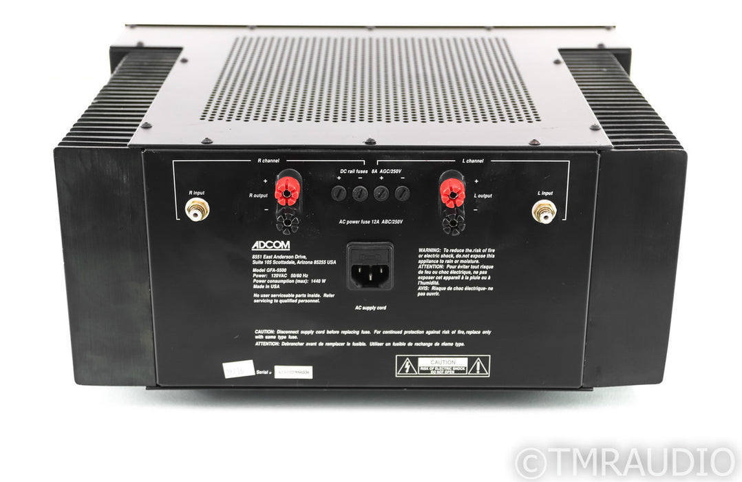 Adcom GFA-5500 Stereo Power Amplifier; GFA5500
