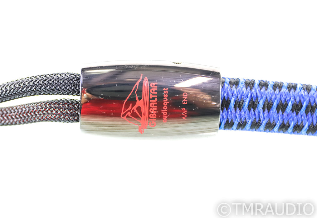 AudioQuest Gibraltar Bi-Wire Speaker Cables; 8ft Pair; 72V DBS