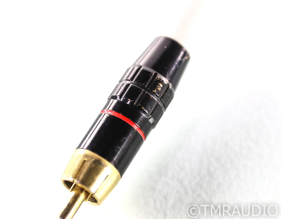 Music Link Transparent Cable RCA Interconnect; 1m Pair Interconnects