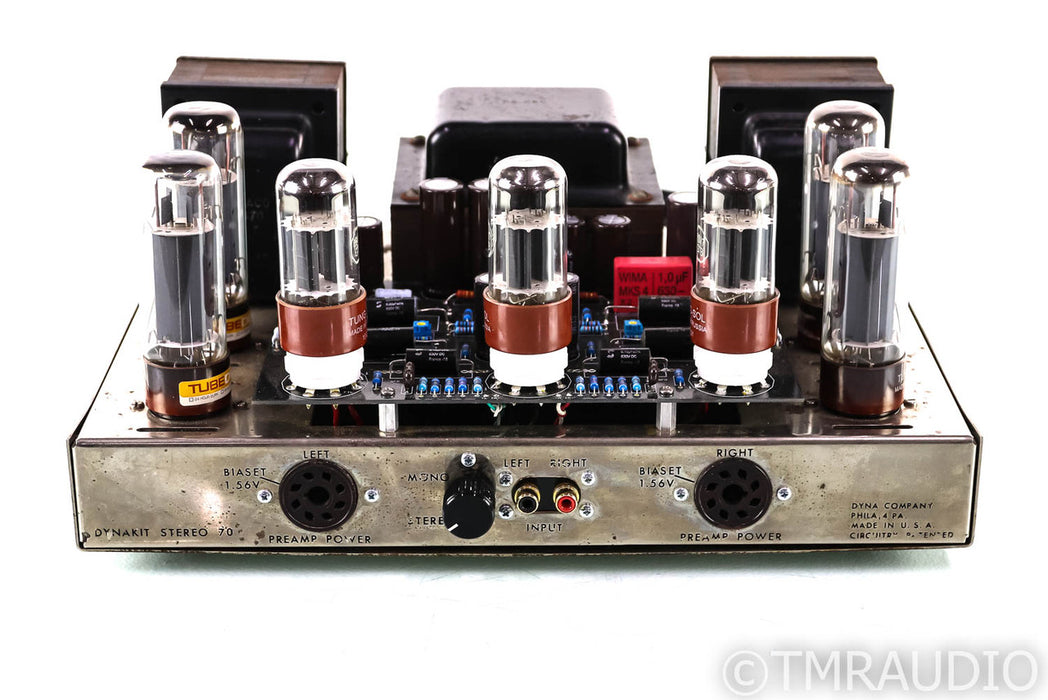 Dynaco Stereo 70 Vintage Tube Integrated Amplifier; ST-70; Erhard Upgraded