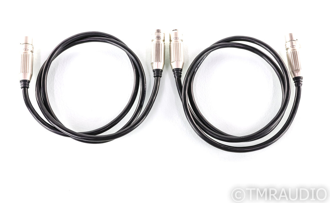 Linn Black Balanced XLR Cables; 1.2m Pair Interconnects