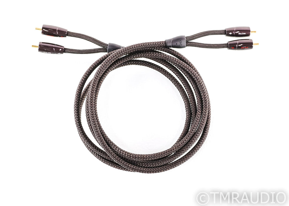 AudioQuest Big Sur RCA Cables; 2m Pair Interconnects