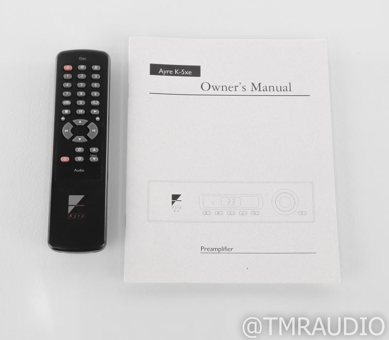 Ayre K-5xe MP Stereo Preamplifier; K5xeMP; Remote