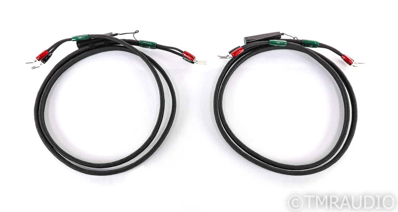 AudioQuest Robin Hood Zero Speaker Cables; 8ft Pair; 72v DBS