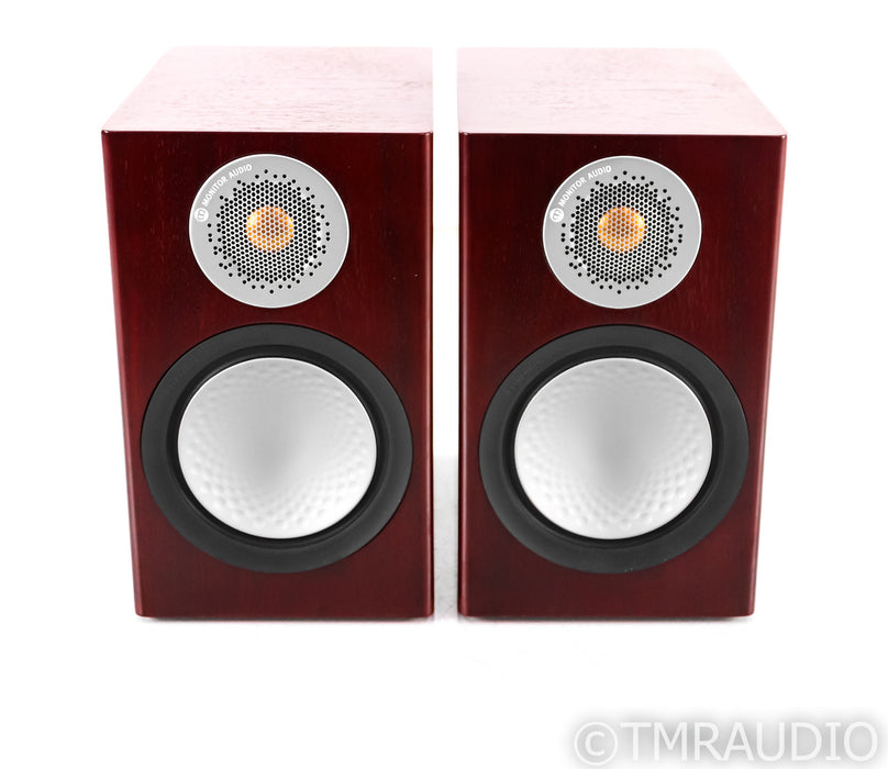 Monitor Audio Silver 50 Bookshelf Speakers; Rosenut Pair