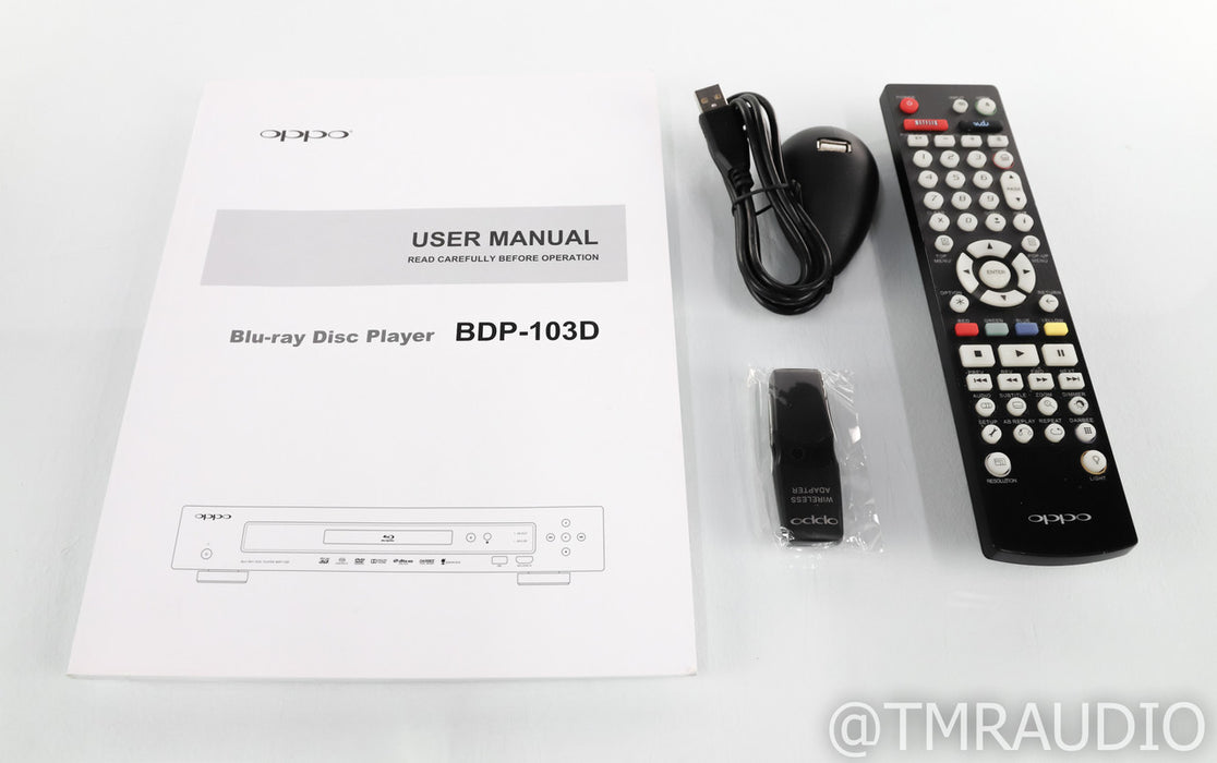Oppo BDP-103D Universal Blu-Ray Player; BDP103D; Darbee Edition; Remote (1/2)