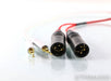 WyWires Red Series Headphone Cable; Single; 5ft; Dual 2.5mm to Dual XLR