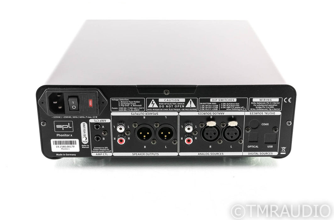 SPL Phonitor X Headphone Amplifier; Balanced Preamplifier (Full Warranty)