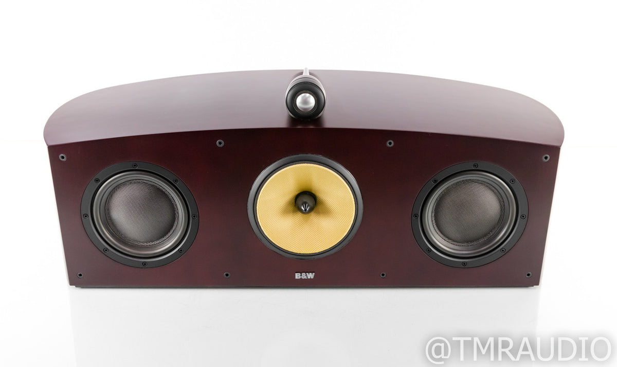 B&W Nautilus HTM1 Center Channel Speaker; Red Cherry; HTM-1 — The Music ...