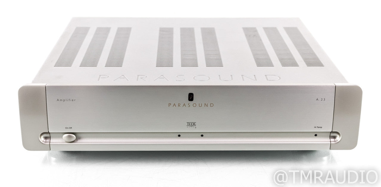 Parasound Halo A23 Stereo Power Amplifier; A-23; Silver