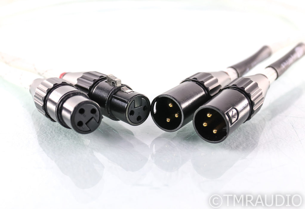 WyWires Platinum Series XLR Cables; 3ft Pair Balanced Interconnects