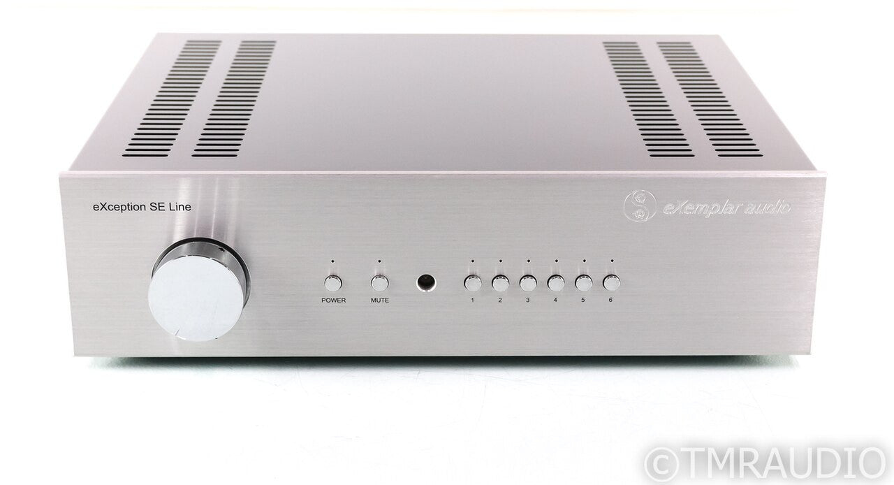 Exemplar Audio eXception SE Line Stereo Tube Preamplifier; Remote