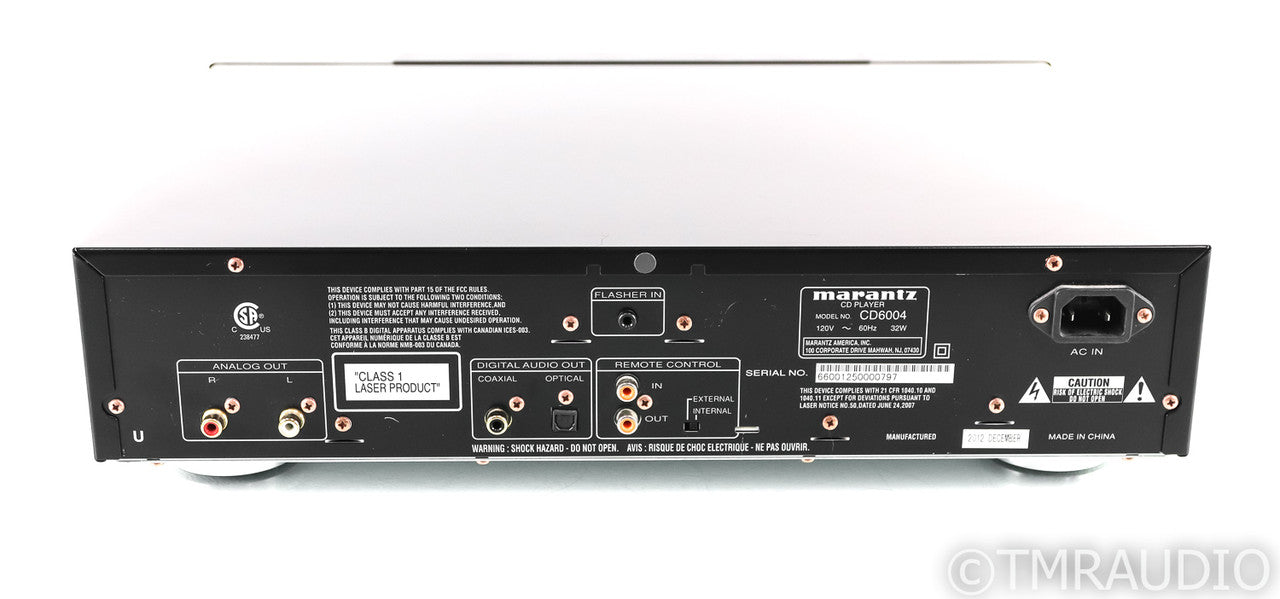 Marantz CD6004 CD Player; Remote
