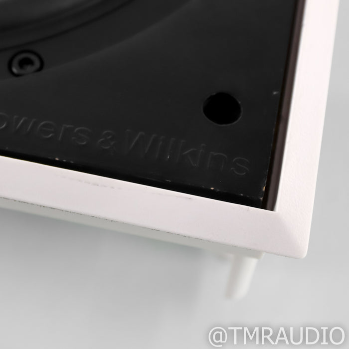 B&W ISW-4 In-Wall / In-Ceiling Subwoofer; White Grill; ISW4