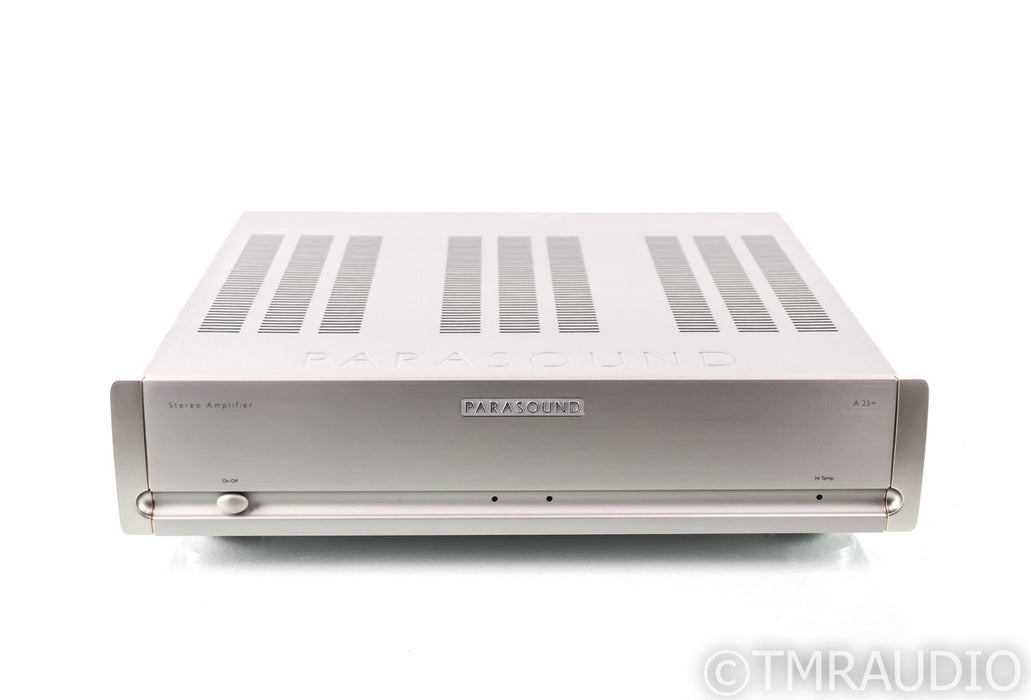 Parasound Halo A23+ Stereo Power Amplifier; A-23 Plus; Silver