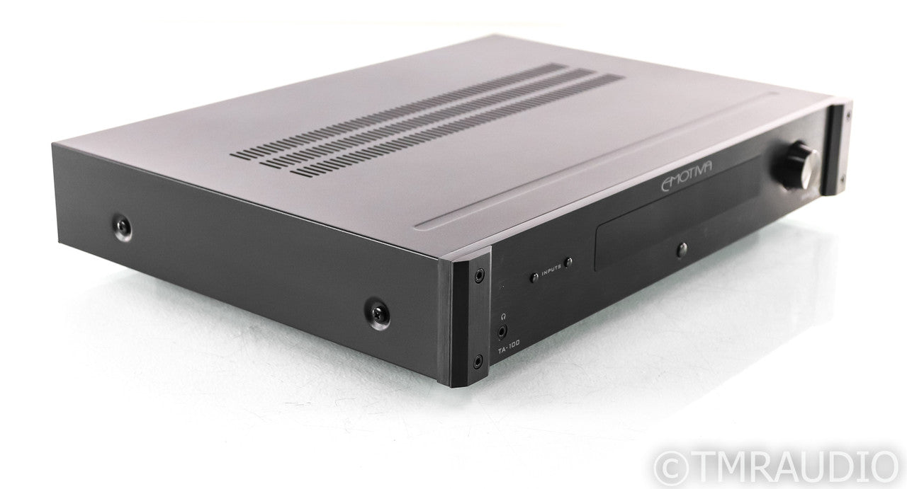 Emotiva BasX TA-100 Stereo Integrated Amplifier; MM / MC Phono; TA 100; Remote