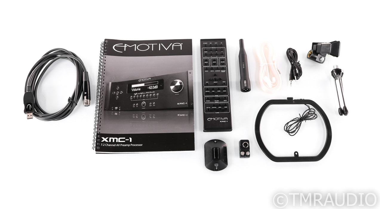 Emotiva XMC-1 Gen 2 7.2 Channel Home Theater Processor; XMC1; Remote