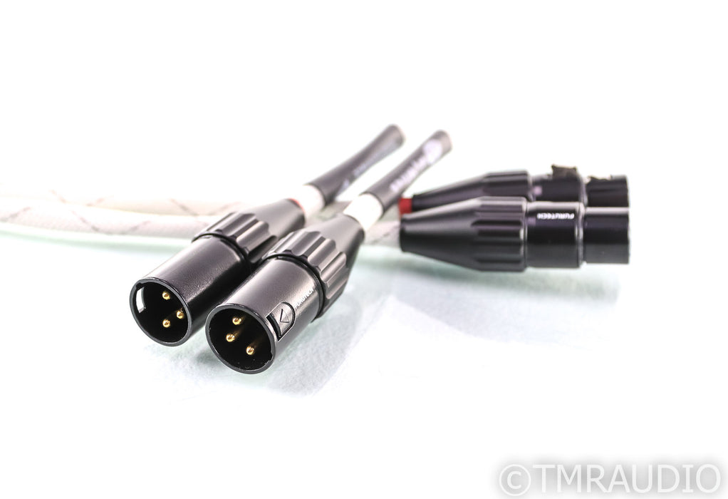 WyWires Platinum Series XLR Cables; 3ft Pair Balanced Interconnects