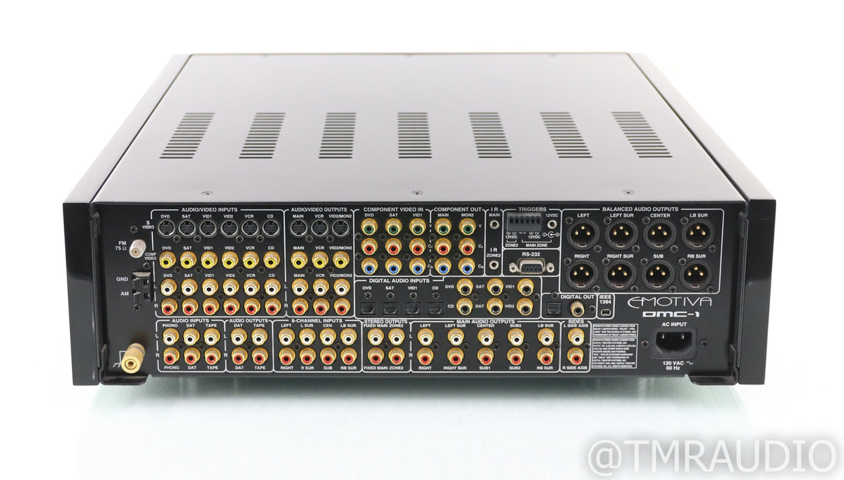 Emotiva DMC-1 7.1 Channel Home Theater Processor; DMC1; Remote