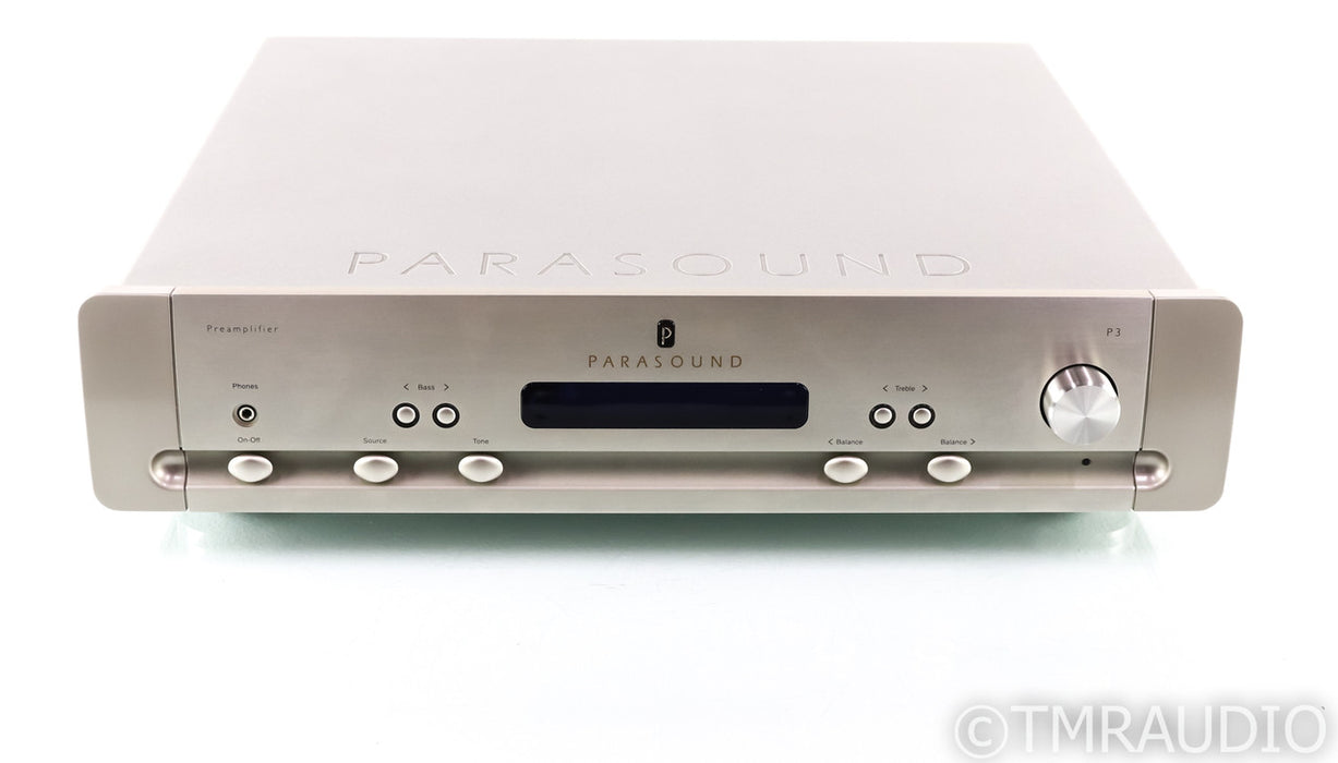 Parasound Halo P3 Stereo Preamplifier; P-3; MM Phono; Remote