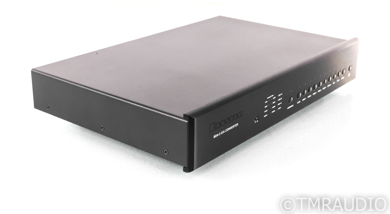 Bryston BDA-3 DAC; D/A Converter; BDA3; Black; 17"