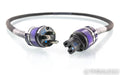 Black Sand Black Max Series Silver Reference MK V Power Cable; 1m AC Cord