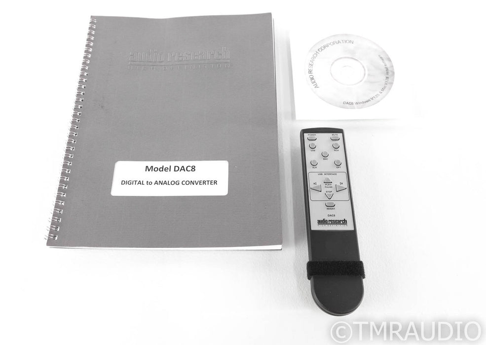 Audio Research DAC8 DAC; D/A Converter; DAC-8