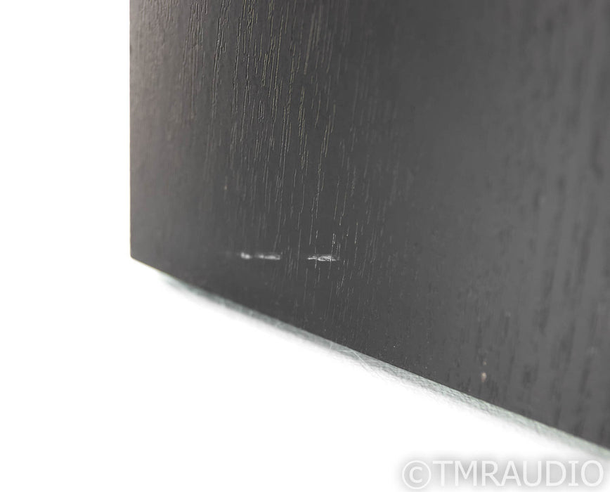 B&W DM600 S3 Bookshelf Speakers; Black Ash Pair; DM-600